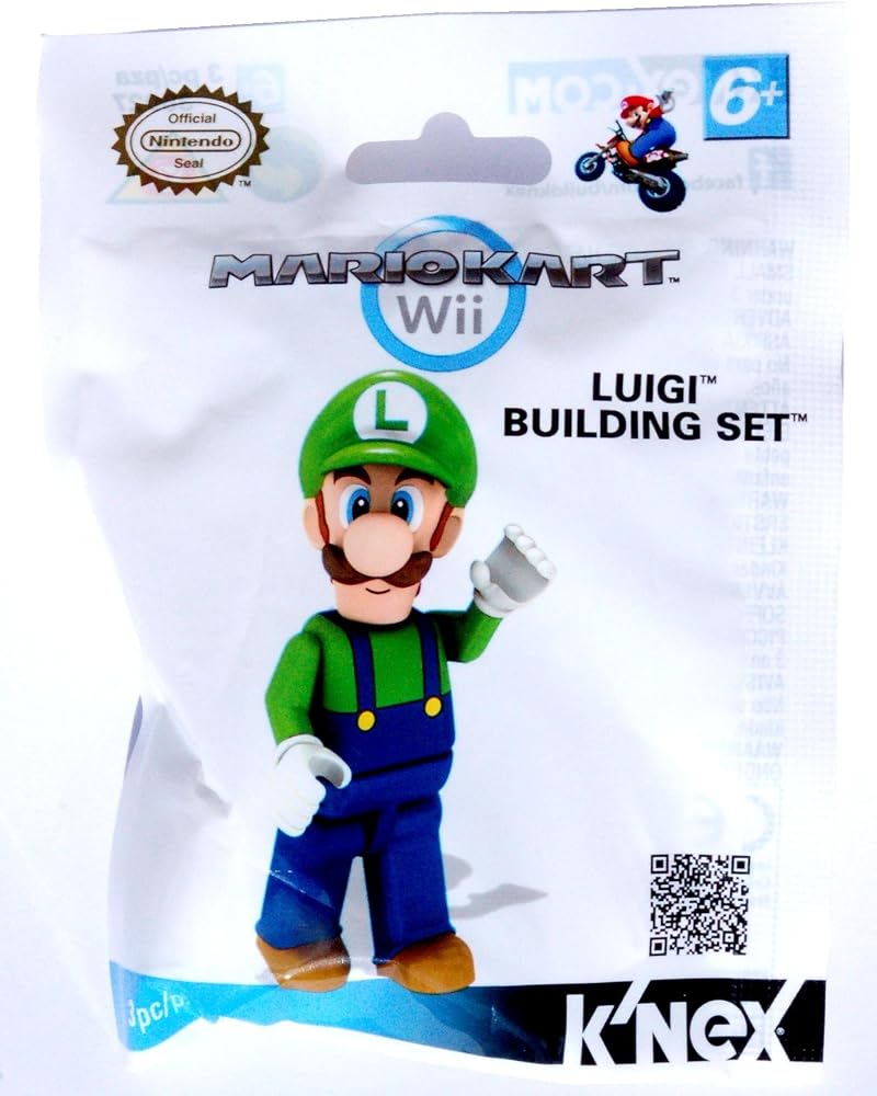 Mario Kart Wii KNEX Building Set #38027 Luigi by Nintendo (E