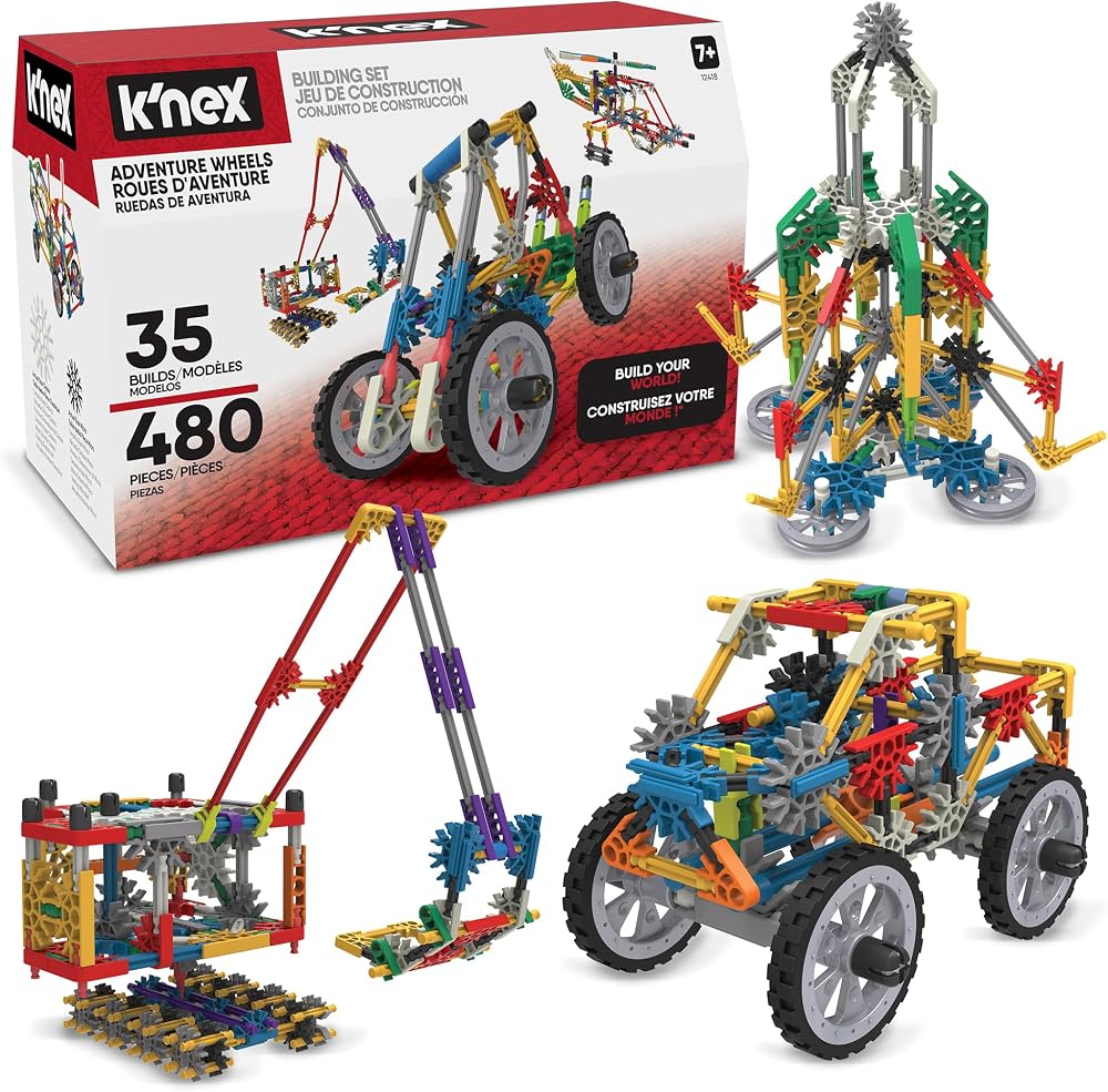 K'NEX 12418 Fantasie Ultimativer Baukasten mit 35 Modellen
