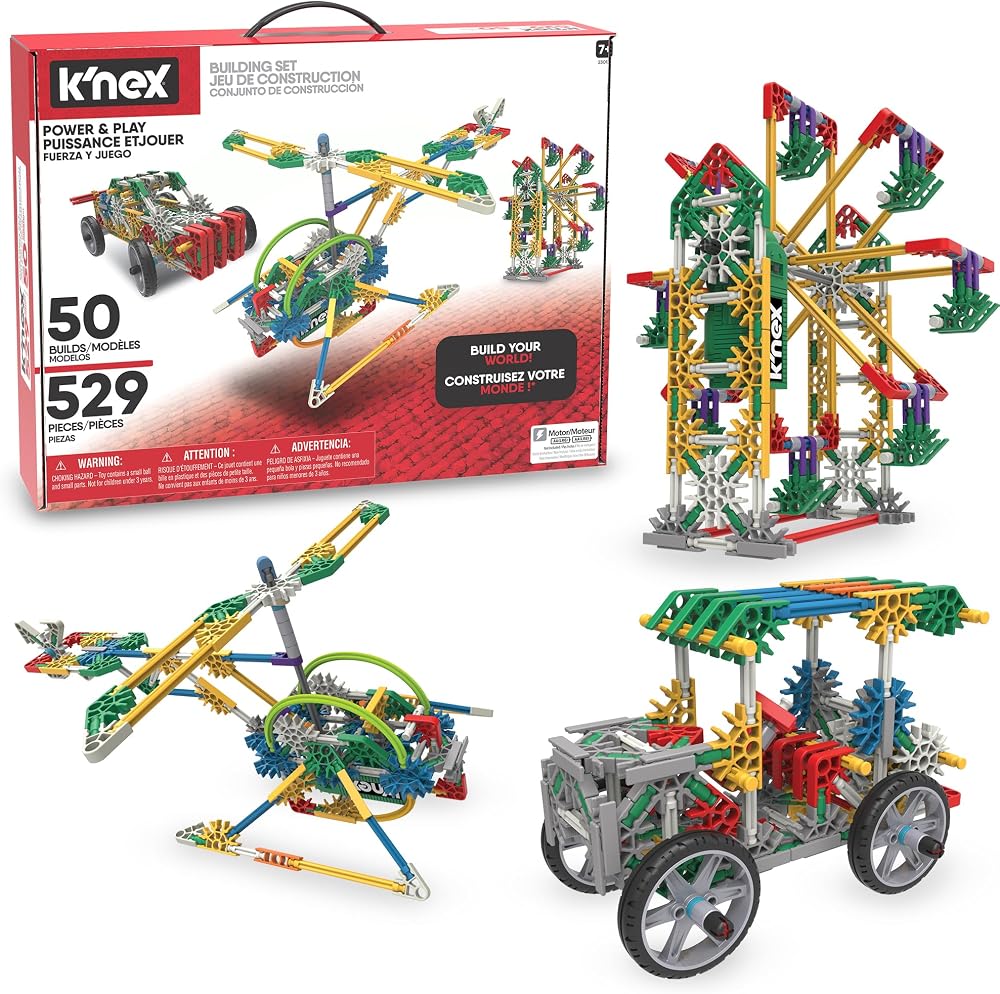Basic Fun K'Nex Imagine Power and Play Motorisiertes Bauset